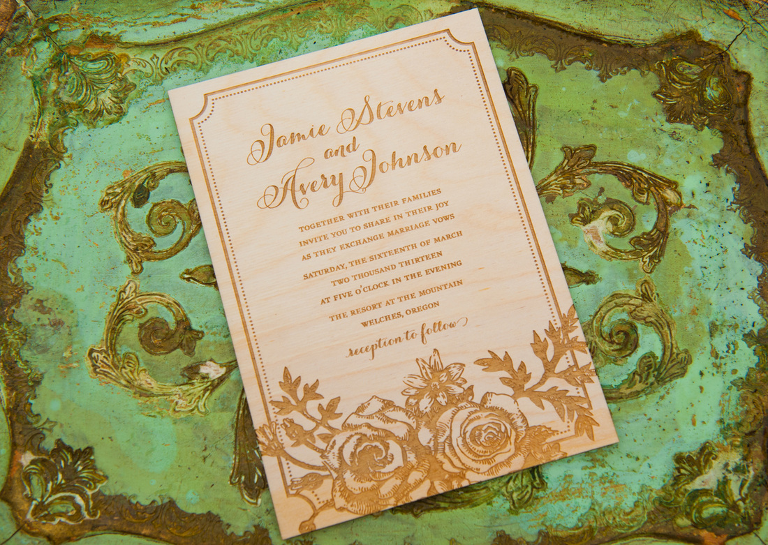 Paper Bloom Invitation Design Studio // Portland Oregon Wedding Invitations